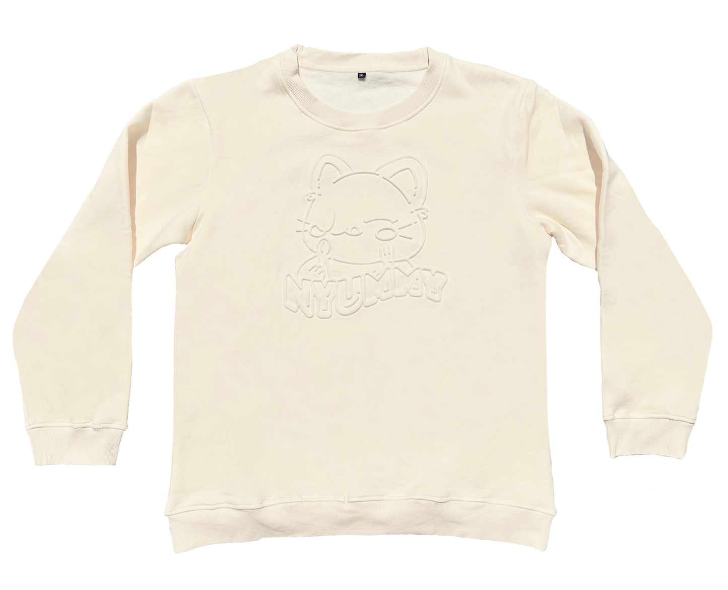 Nyummy Embossed Biscuit Crewneck