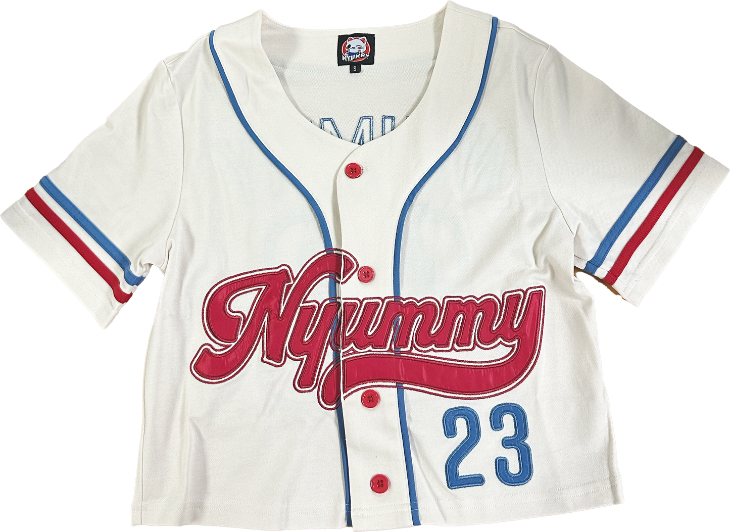 Nyummy Baseball Jersey Crop