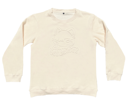 Nyummy Embossed Biscuit Crewneck